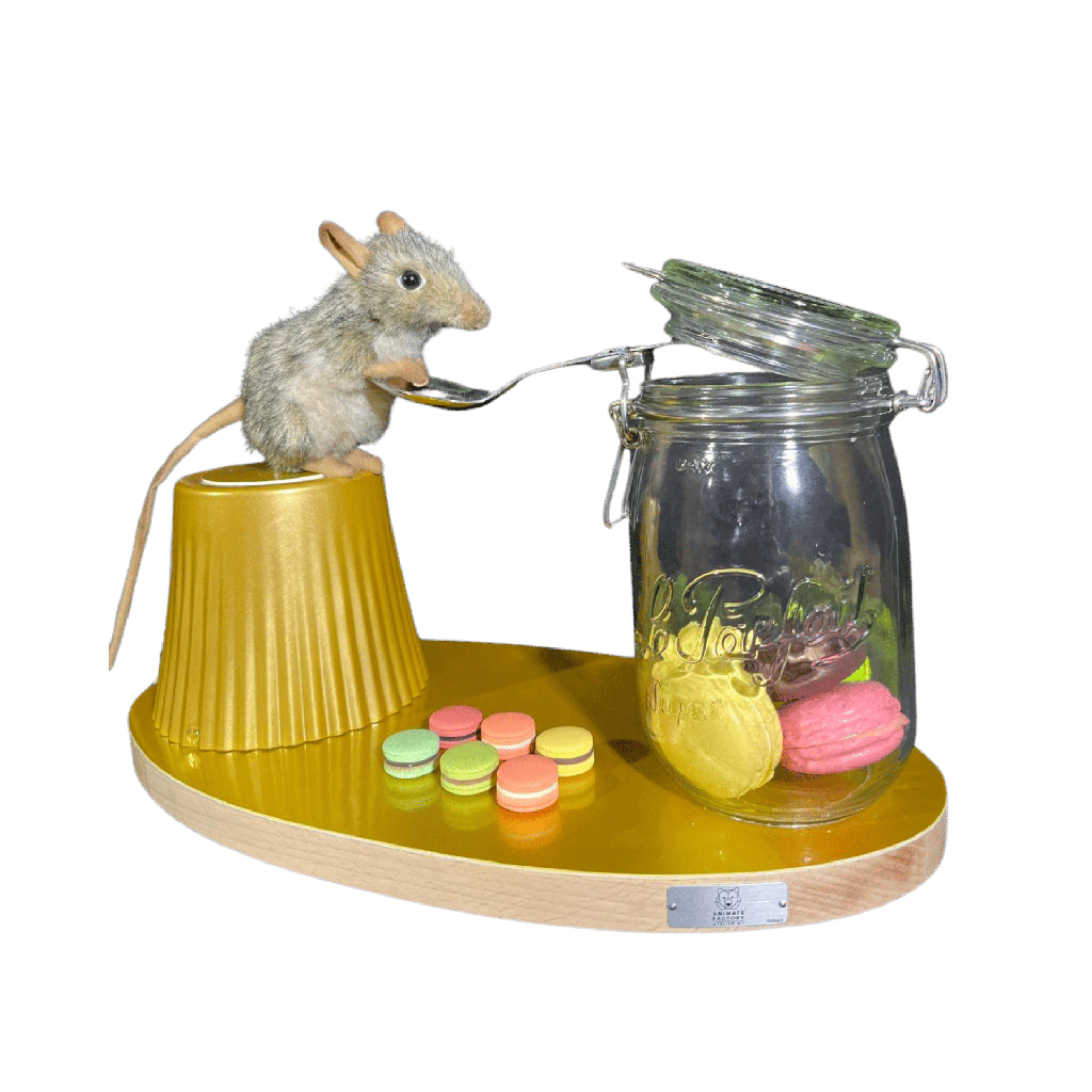 [25796L] SOURIS BOCAL GOURMANDISE