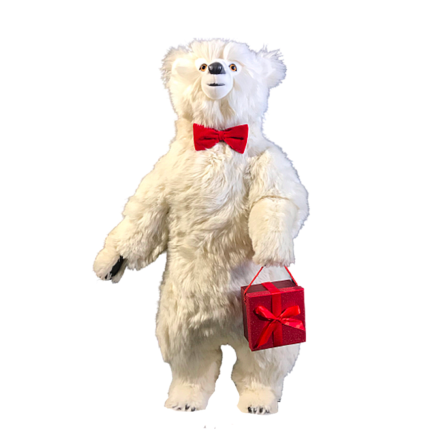 [24212EL] OURS BLANC LÉON NOËL - EXTÉRIEUR - 24V