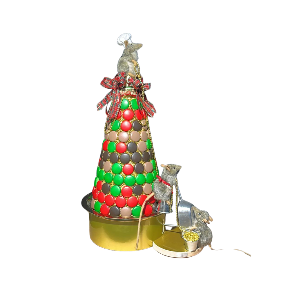 TROIS SOURIS MACARON NOEL