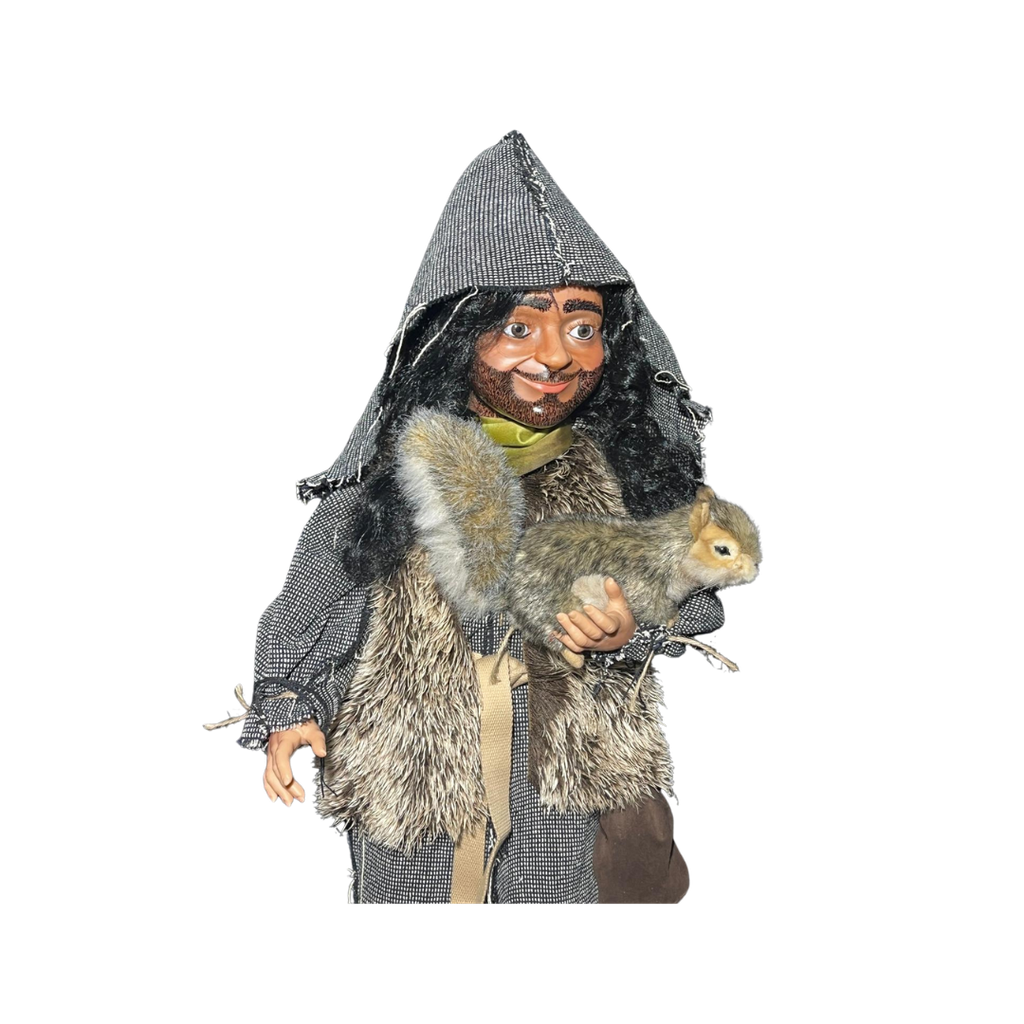 [25790F] Lutin Gauvin & ecureuil foret