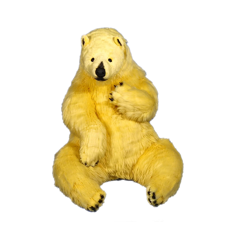 [80119JL] OURS POLAIRE ASSIS-2 PATTES