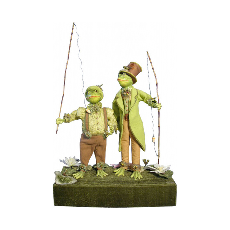STANDING FROGS