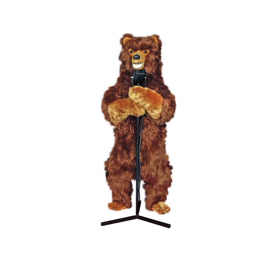 [28327L] OURS BRUN LÉO CHANTEUR