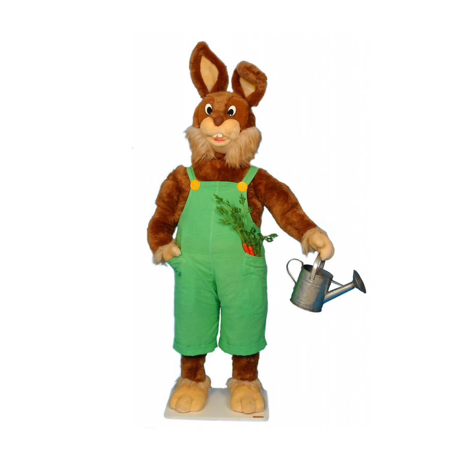 [28317L] CARAMEL RABBIT WATERING CAN