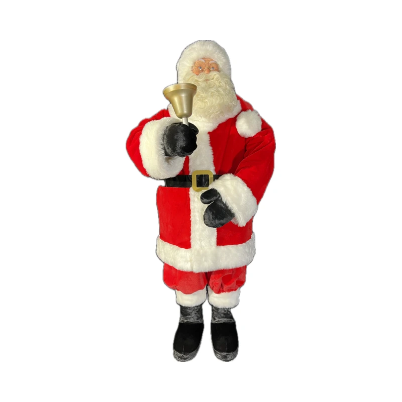 [25786] PÈRE NOËL ROUGE DEBOUT